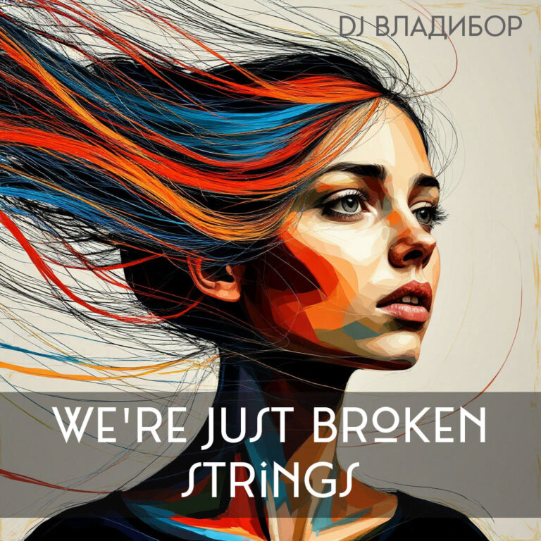 We're just broken strings